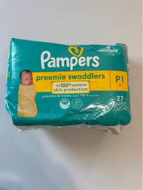 Pampers Preemie Swaddlers Diapers